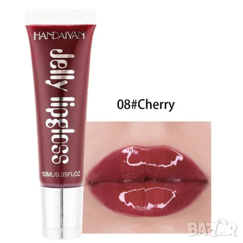 Овлажняващ цветен гланц за устни Jelly Gloss Lip HANDAIYAN, снимка 2 - Декоративна козметика - 48887819