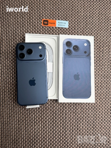 НОВ❗️ iPhone 17 Pro ❗️Лизинг от 85лв/м ❗️ Deep Blue ❗️ГАРАНЦИЯ❗️256Gb⚠️