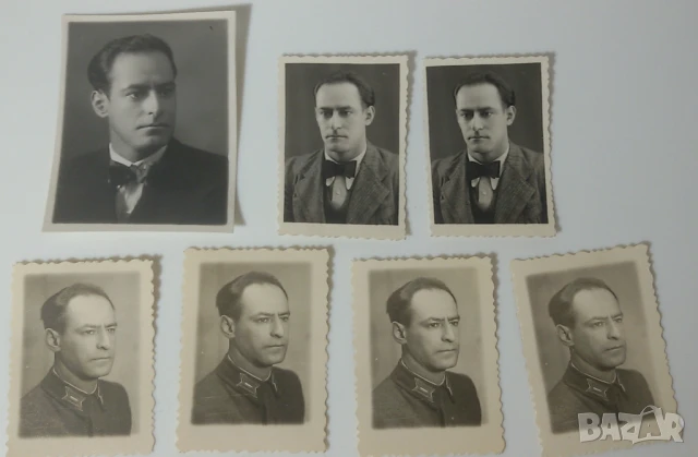 Снимки на мъж от 1938 г.