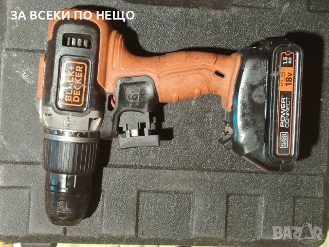 BLACK&DECKER Ударен Винтоверт, снимка 2 - Винтоверти - 52237028