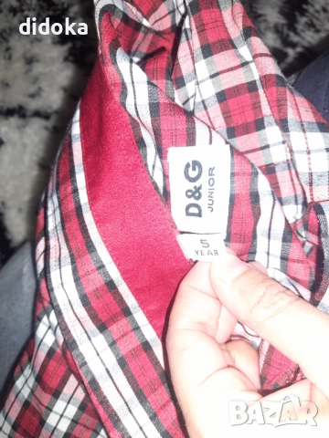Риза Dolce & Gabbana , снимка 3 - Детски ризи - 52425480