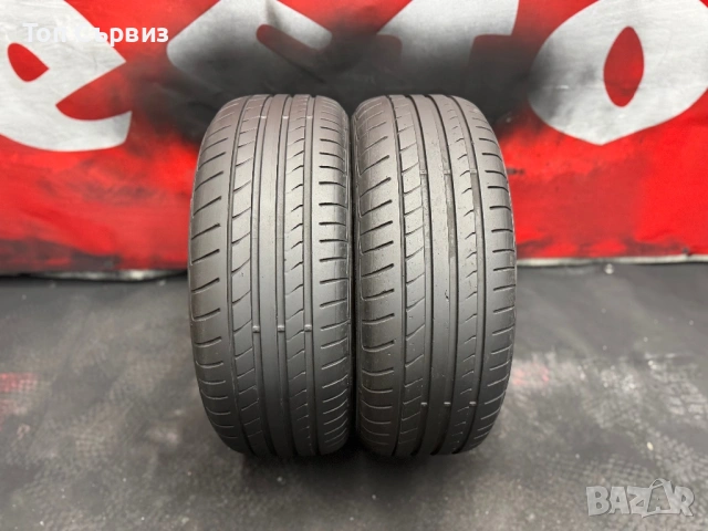 205 55 16, Летни гуми, Dunlop SportBluResponse, 2 броя, снимка 2 - Гуми и джанти - 53658854