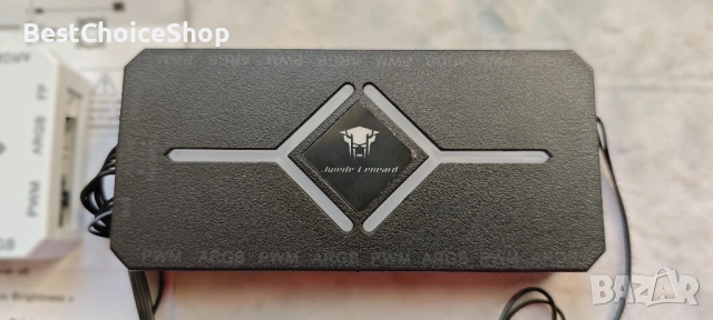 Jungle Leopard ARGB PWM вентилаторен хъб с контролер за 5 V адресируем ARGB, снимка 6 - Друга електроника - 53699419