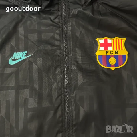 Nike FC Barcelona мъжко яке (S), снимка 3 - Якета - 47065370