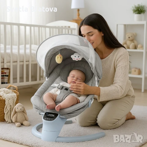 Бебешки Шезлонг , снимка 3 - Детски шезлонги - 51332520