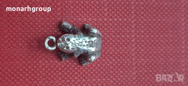 Сребърна висулка, снимка 3 - Колиета, медальони, синджири - 51538380