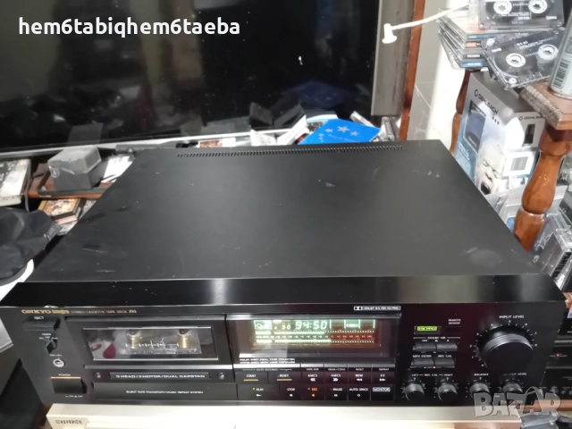 Onkyo TA 2570 - топ модел - един от малкото им триглави декове с IR дистанционо управление., снимка 8 - Декове - 52678873