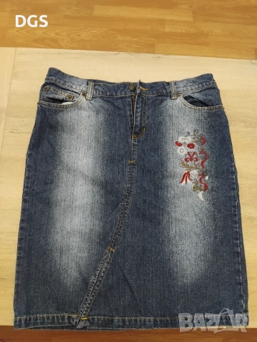 Дамска дънкова пола 