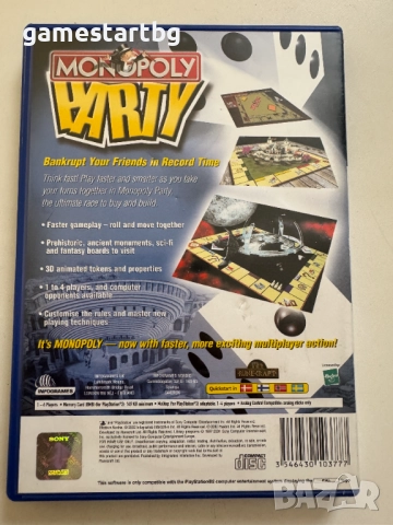 Monopoly Party за PS2, снимка 2 - Игри за PlayStation - 51754220