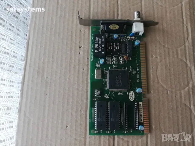 Linksys LCS-8634L REV.D1 16-bit ISA Network Adapter Card, снимка 7 - Мрежови адаптери - 47246491