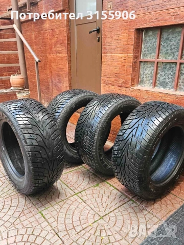 4 бр. гуми, 275/55R17Hankook Ventus- много добър грайфер!, снимка 5 - Гуми и джанти - 53990887
