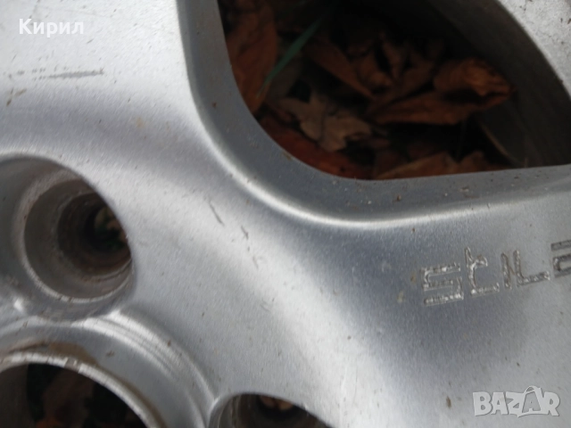 Продавам комплект алуминиеви джанти с летни гуми, снимка 5 - Гуми и джанти - 52349839