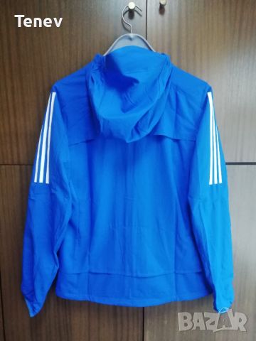 Hellas Greece Adidas Primeblue Adizero оригинално ново яке горнище ветровка Адидас Гърция дамско S, снимка 2 - Якета - 45975143