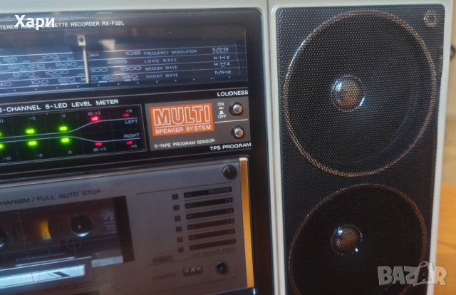 Радио касетофон Panasonic RX-F32LS, снимка 5 - Радиокасетофони, транзистори - 53420974