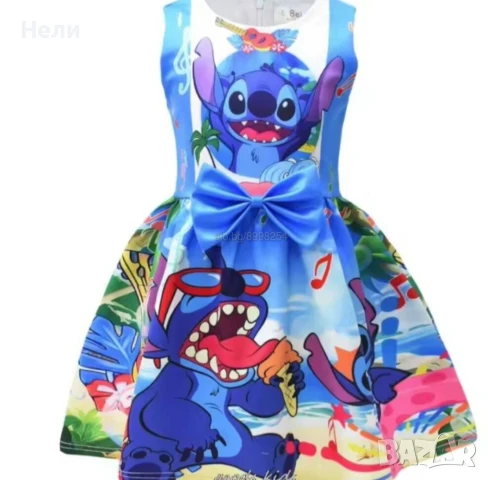 Роклички на Стич, снимка 3 - Детски рокли и поли - 44636509