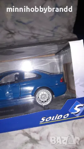 BMW M3 E 46  Solido 1.18 Scale Top  Top  Top  model , снимка 5 - Колекции - 48745212