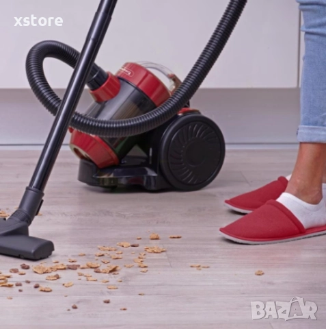 Прахосмукачка Rosberg 800W HEPA филтър R51001B, снимка 2 - Прахосмукачки - 52796128