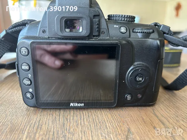 DSLR Фотоапарат Nikon D3000, обектив Nikon и допълнителни аксесоари, снимка 4 - Фотоапарати - 47050808