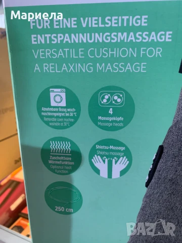 Възглавница за Шиацу-Масаж / Шиацу Масажор, снимка 6 - Масажори - 50548031