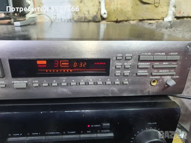 CD player Yamaha cdx 750, снимка 4 - Ресийвъри, усилватели, смесителни пултове - 48592796