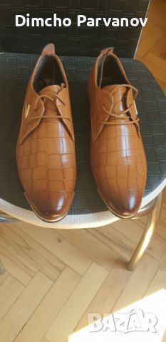 мъжки модерни обувки разм.  42,5, снимка 1 - Официални обувки - 45605871