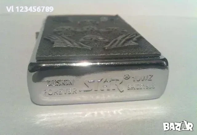 Бензинова запалка STAR - ЧЕРЕПИ (3), снимка 2 - Запалки - 53892512