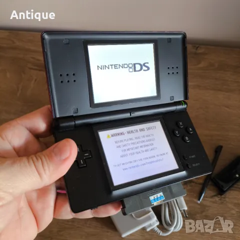 Нинтендо DS lite конзола Nintendo и 5 GBA дискети с игри, снимка 2 - Nintendo конзоли - 47784595