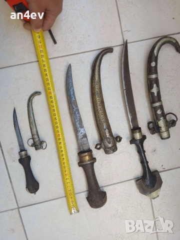 три стари арабски ками с кании, снимка 3 - Колекции - 51536377