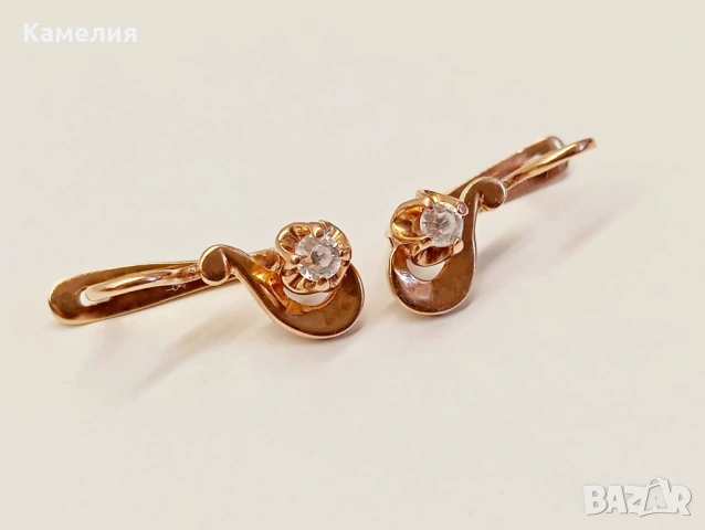 Руско злато , снимка 4 - Обеци - 53876306