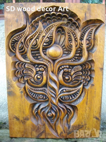 Уникални ръчно изработени дърворезби от масивно дърво, снимка 6 - Декорация за дома - 53871141