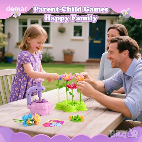 BlueSwan Направи си сам букети от плат с цветя за деца 4-12 години, снимка 3 - Образователни игри - 51769037