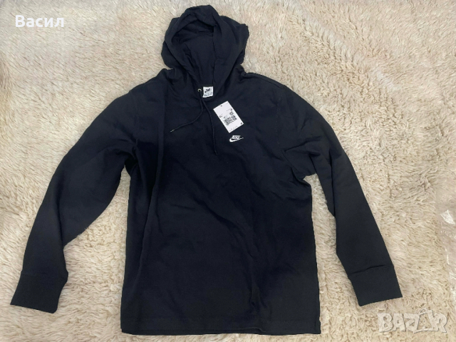 ЧИСТО НОВ ! С етикетите оригинален анцунг Nike Sportswear Club цвят черен, снимка 2 - Спортни дрехи, екипи - 53155648