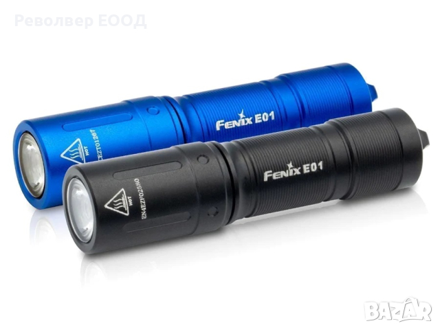 Фенер Fenix E01 V2.0 LED - черен, снимка 2 - Къмпинг осветление - 45006522