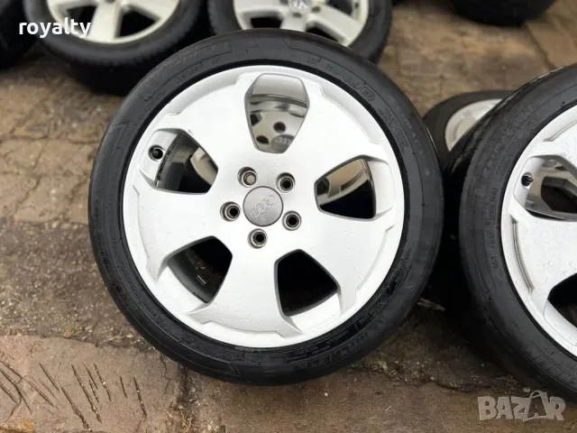 5х112 17 Джанти Ауди А3 Фолксваген Голф Кади Шаран Шкода Октавия Сеат Леон Алхамбра 5x112 , снимка 2 - Аксесоари и консумативи - 49766651