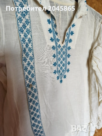 продавам риза народен стил, снимка 3 - Ризи - 52424264