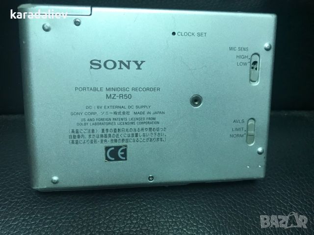 Сони минидиск рекордер -Sony Мinidisc recorder MZ-R50, снимка 6 - MP3 и MP4 плеъри - 45209058