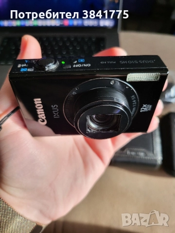 Canon Ixus 510 HS WiFi/10 mpx/12 optical zoom отличен, снимка 2 - Фотоапарати - 52633075