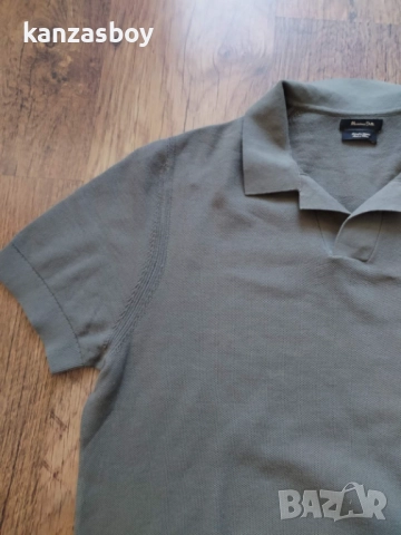 massimo dutti - страхотна мъжка тениска КАТО НОВА L, снимка 6 - Тениски - 51737399