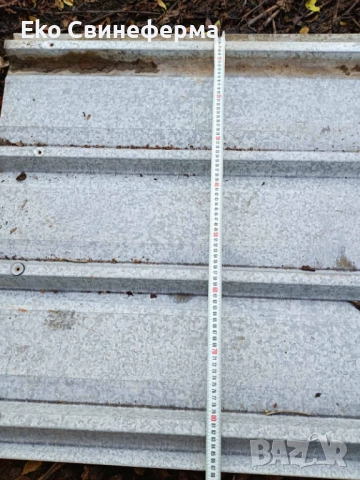 Нагънати профилирани ламарини поцинковани 6х0.87 м около 1мм - Монтана, снимка 2 - Железария - 52755967