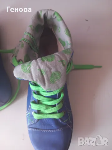 Детски високи кожени кецове, снимка 6 - Кецове - 50397522