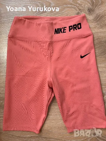 Дамски спортни къси комплекти Nike pro, в размер S, снимка 3 - Спортни екипи - 47062556