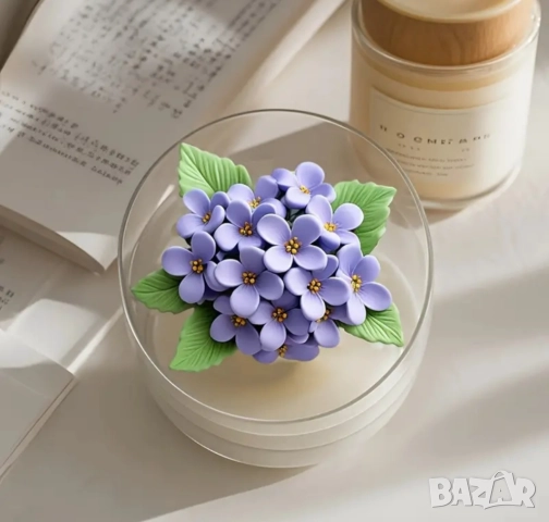 Молд цвете 6 см