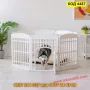 Удобна и сигурна кошара за кучета от 6 панела - КОД 4487, снимка 2