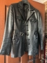 Кожено яке с колан, снимка 2