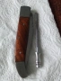 Сгъваем нож с кожена калъфка 53806, снимка 2