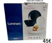 Черно-бял сервиз за хранене 19 части Luminarc, снимка 1