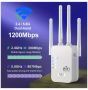Безжичен WiFi ретранслатор рутер-усилвател 2.4G за дълъг обхват, снимка 1 - Рутери - 45157428