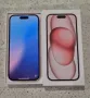  Apple iPhone 15 - 128GB - розов, снимка 1