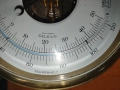 Месингов корабен часовник и барометър с термометър Schatz -Германия, снимка 15