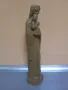 Дървена статуетка, пластика- "Дева с младенец". , снимка 8